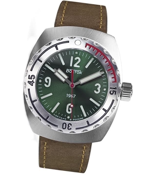 VOSTOK AMPHIBIA 1967, Saphirglas (190045)