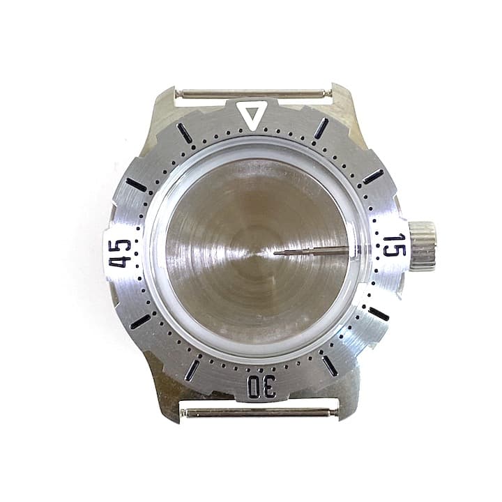 Gehäuse VOSTOK 350, gebürstet, (350ksb / 6)