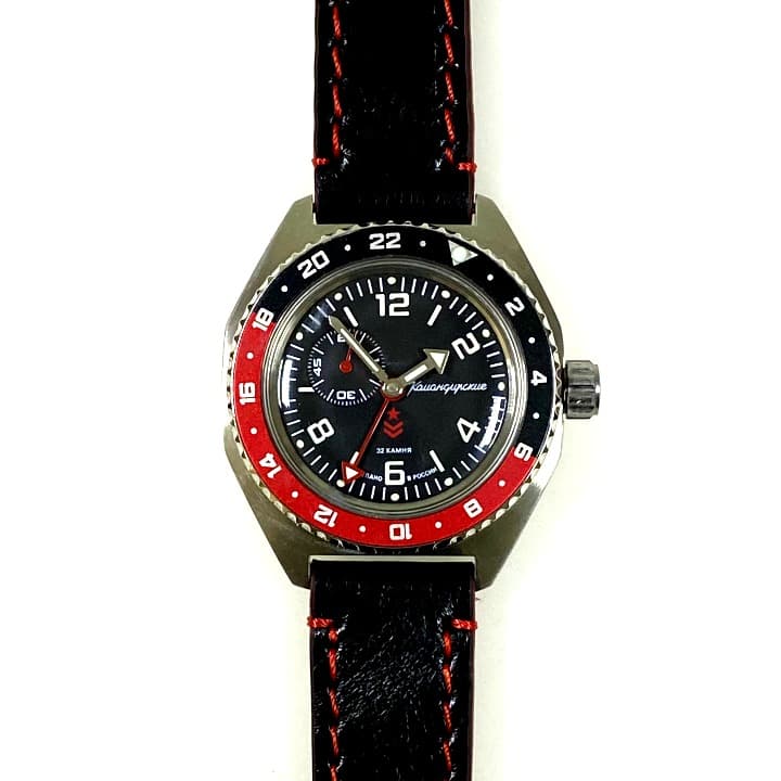 VOSTOK KOMANDIRSKIE with additional 24hr time (650539 S3) - 2